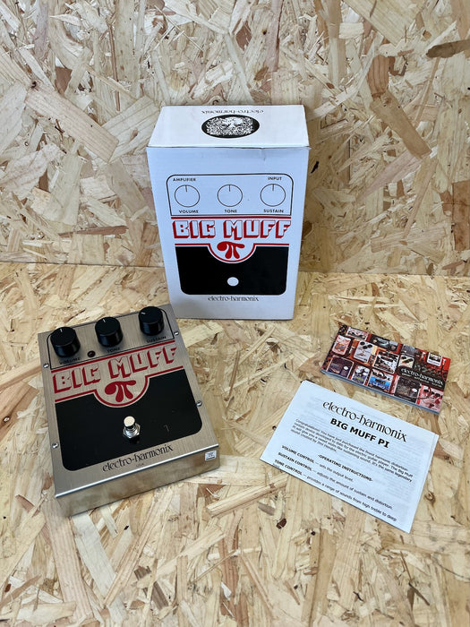 Electro Harmonix Big Muff Pi Overdrive/Fuzz Pedal  - Pre-owned