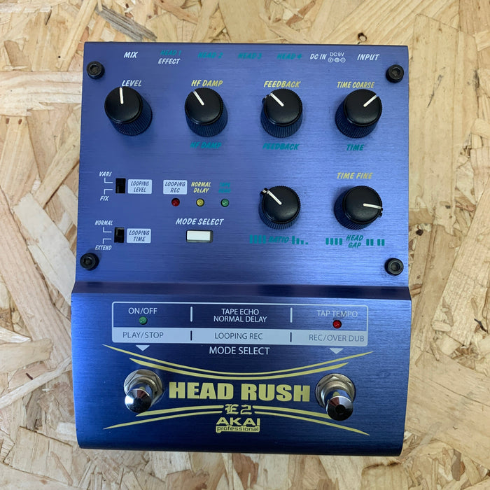 AKAI HEAD RUSH E2 Looper Pedal - Pre-owned