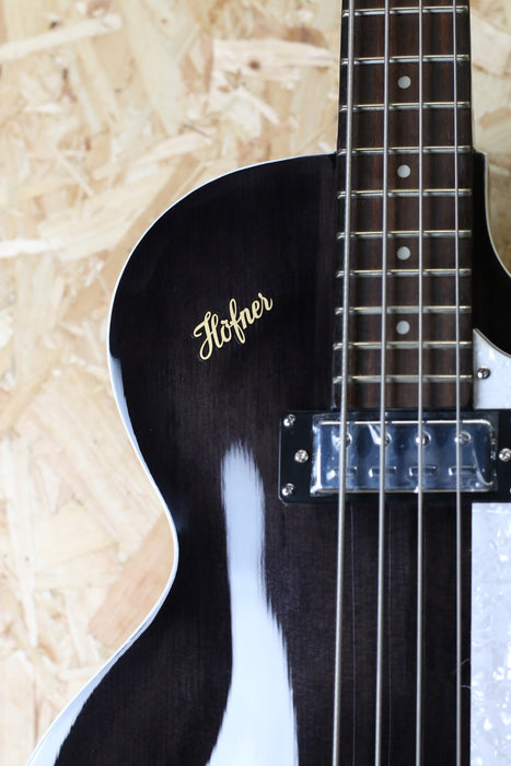 Hofner Ignition SE Club Hollow Body Bass - Black - (B-Stock)