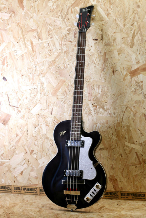 Hofner Ignition SE Club Hollow Body Bass - Black - (B-Stock)