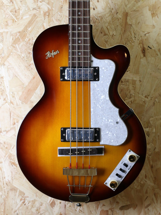 Hofner Ignition SE Club Hollow Body Bass - Sunburst - (B-Stock)