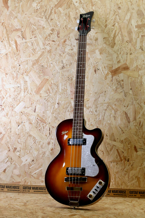 Hofner Ignition SE Club Hollow Body Bass - Sunburst - (B-Stock)