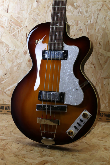 Hofner Ignition SE Club Hollow Body Bass - Sunburst - (B-Stock)