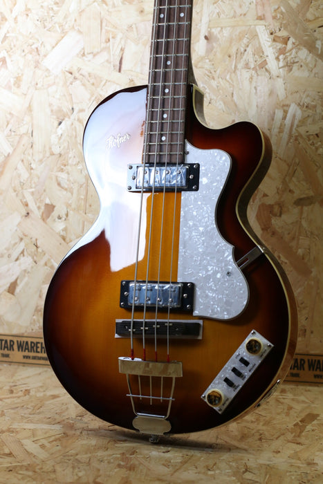 Hofner Ignition SE Club Hollow Body Bass - Sunburst - (B-Stock)