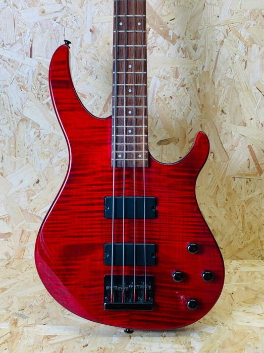 Crafter Congress 4 FM Bass Guitar in Transparent Red - Pre-owned