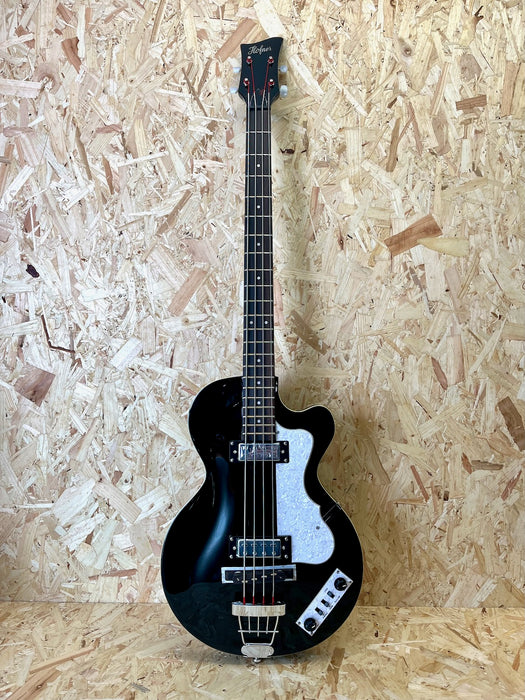 Hofner Ignition SE Club Hollow Body Bass - Solid Black - (B-Stock)