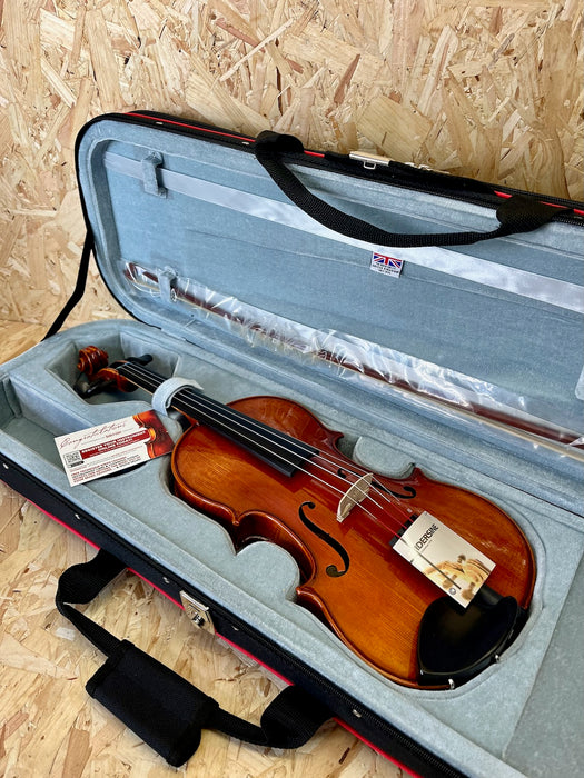 Hidersine Violin Piacenza 4/4 Outfit w/Case & Bow (B-Stock) - 3191