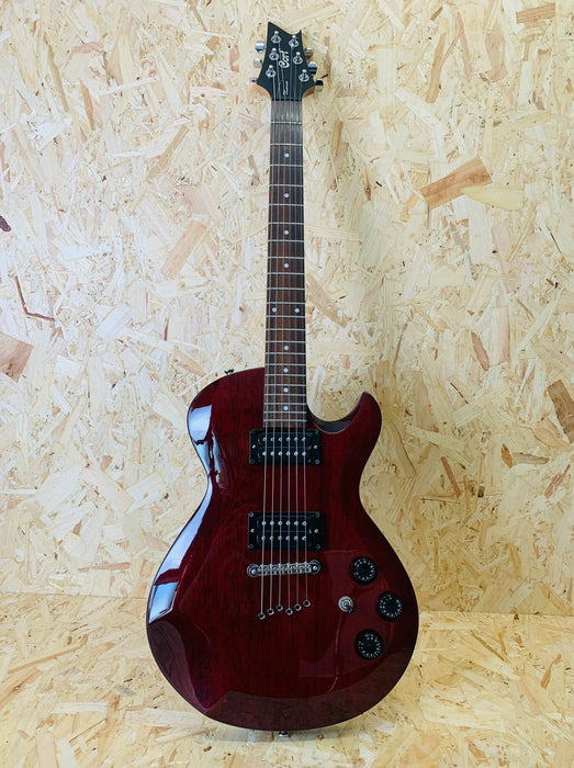 Cort Z42 TR Zenox | Translucent Red Single Cutaway - Pre-owned