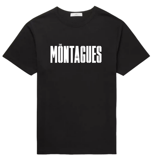 The Montagues Logo T-Shirt, Black - Guitar Warehouse