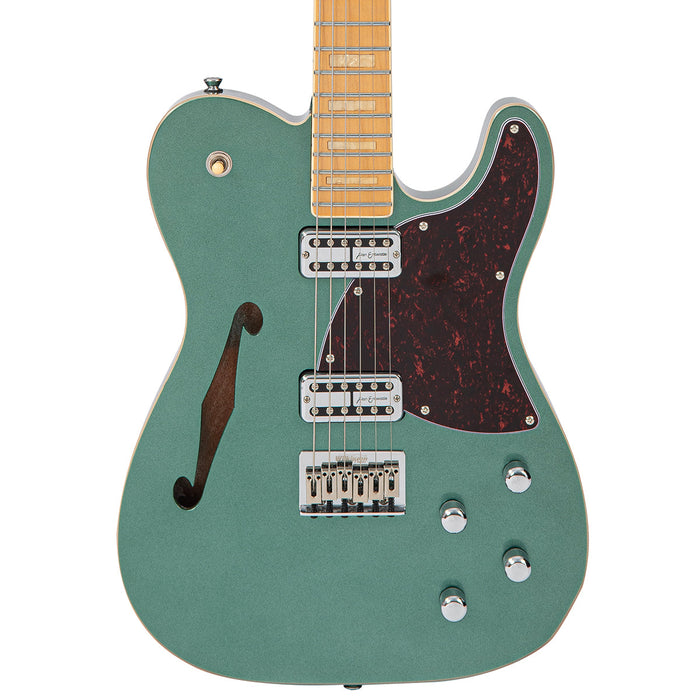 Vintage REVO Series 'Midline' Electric Guitar ~ Metallic Green