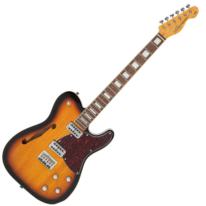 Vintage REVO Series 'Midline' Electric Guitar ~ Two-Tone Sunburst