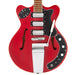 Vintage REVO Series 'Superthin' Electric Guitar ~ Cherry Red