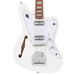 Vintage REVO Series 'Surfmaster Thinline' Twin Electric Guitar ~ Arctic White