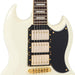 Vintage VS63 ReIssued Electric Guitar ~ Vintage White - Guitar Warehouse