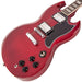 Vintage VS6 ReIssued Electric Guitar ~ Cherry Red - Guitar Warehouse