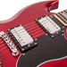 Vintage VS6 ReIssued Electric Guitar ~ Cherry Red - Guitar Warehouse