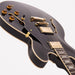 Vintage VSA500 ReIssued Semi Acoustic Guitar ~ Boulevard Black - Guitar Warehouse