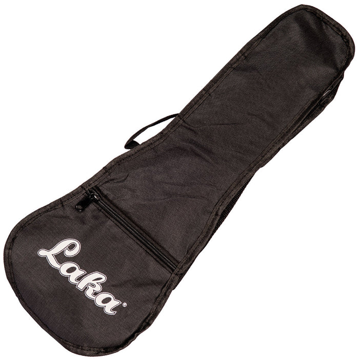 Laka Sapele Series Concert Ukulele & Bag ~ Red