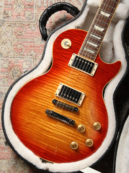 2007 Gibson Les Paul Standard AAA Flame Top - Heritage Cherry Burst - Guitar Warehouse