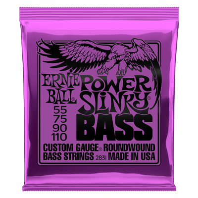 Ernie Ball Power Slinky Bass Set 55-110 - Guitar Warehouse