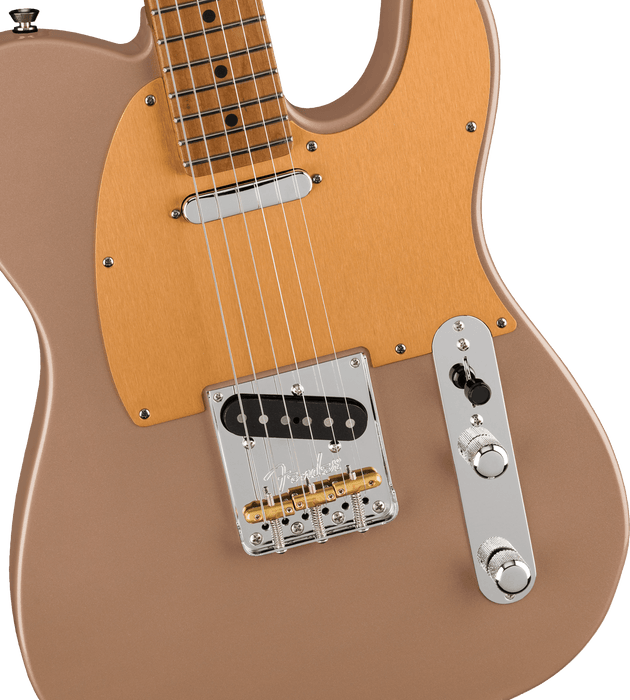 Fender Limited Edition American Professional II Telecaster®, Roasted Maple Fingerboard, Shoreline Gold - Guitar Warehouse