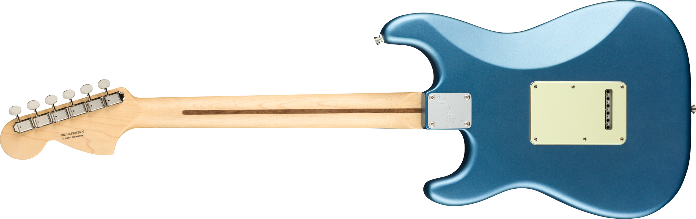 Fender American Performer Stratocaster®, Maple Fingerboard, Satin Lake Placid Blue - Guitar Warehouse