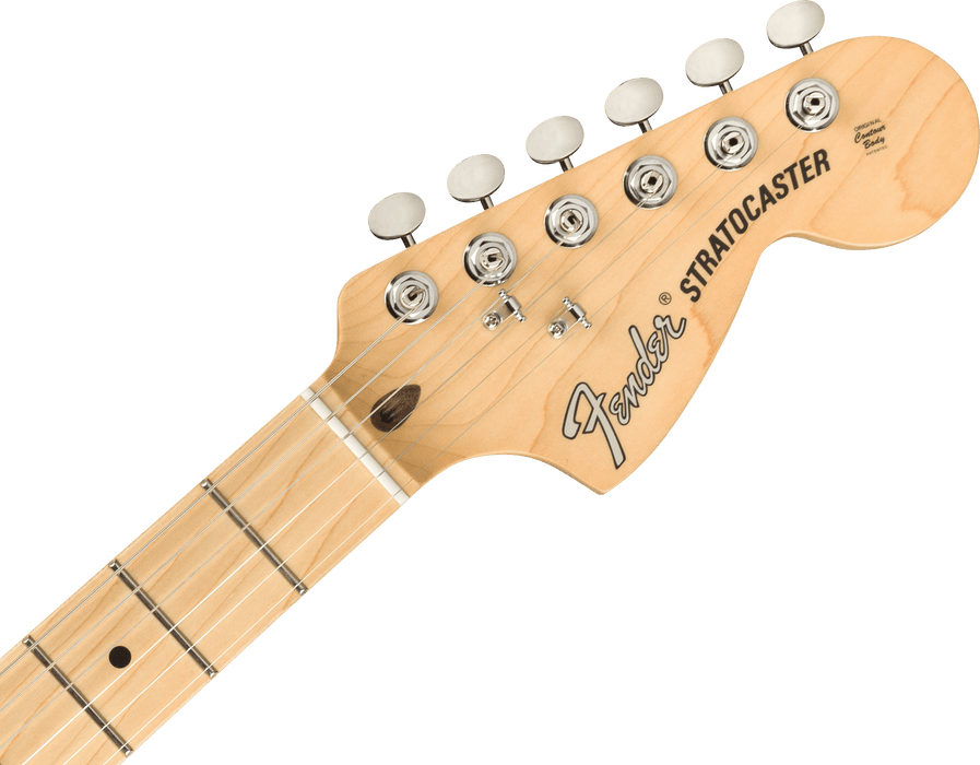 Fender American Performer Stratocaster®, Maple Fingerboard, Satin Lake Placid Blue - Guitar Warehouse