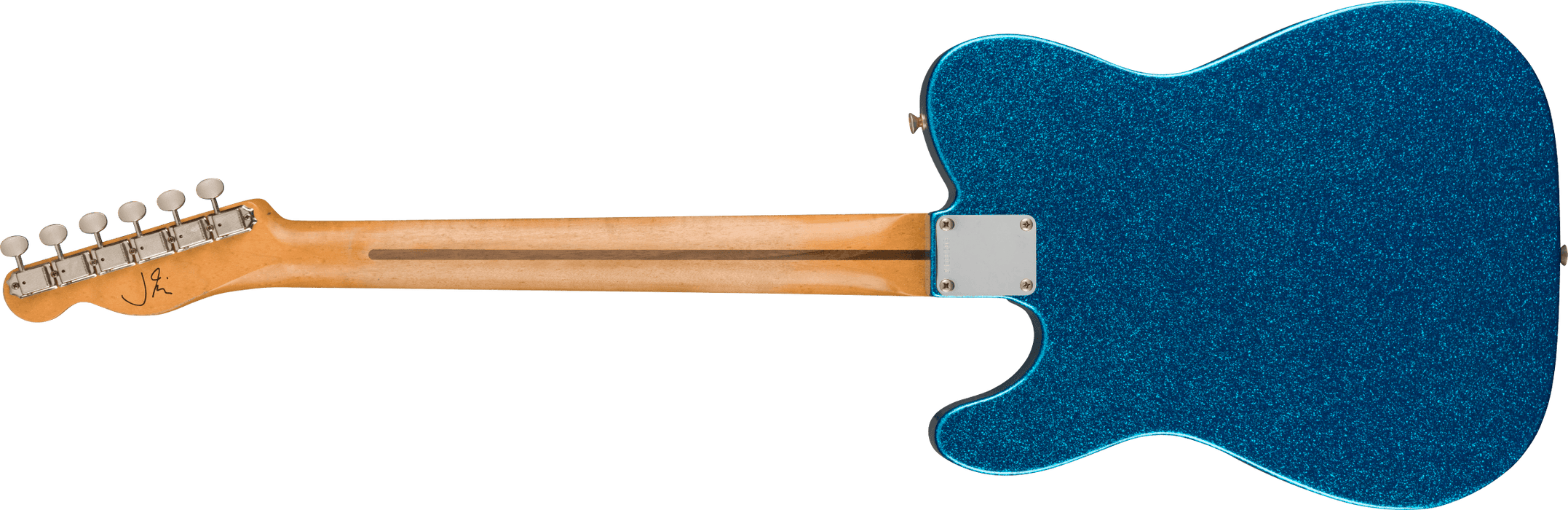 Fender  Artist Series J Mascis Telecaster®, Maple Fingerboard, Bottle Rocket Blue Flake - Guitar Warehouse