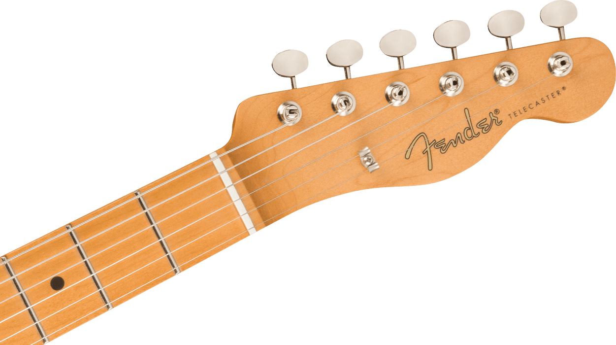 Fender Noventa Stratocaster®, Maple Fingerboard, Feista Red - Guitar Warehouse