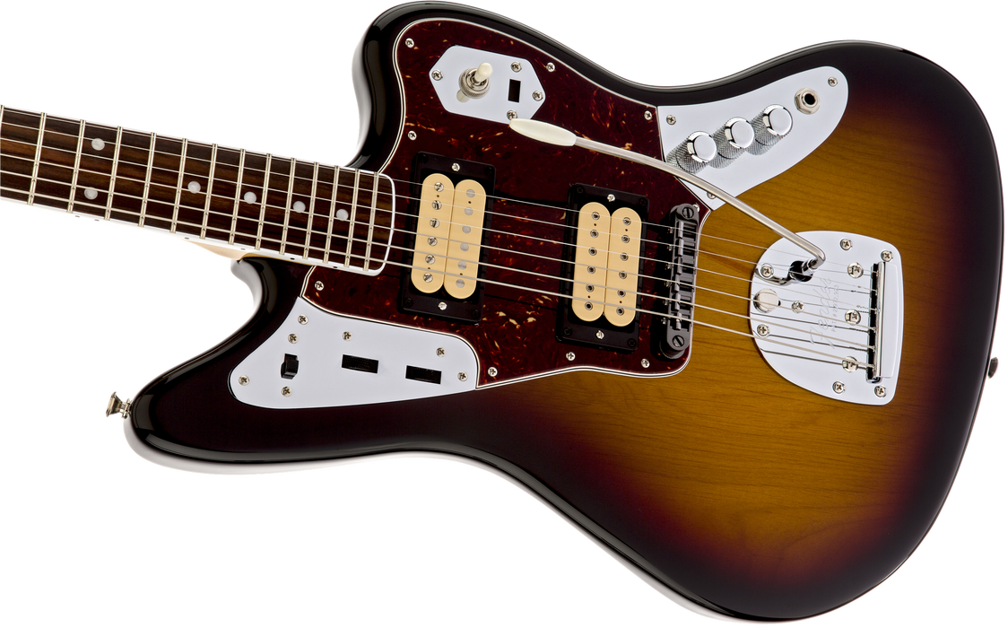 Fender Kurt Cobain Jaguar®, Rosewood Fingerboard, 3-Color Sunburst NOS Artist - Guitar Warehouse