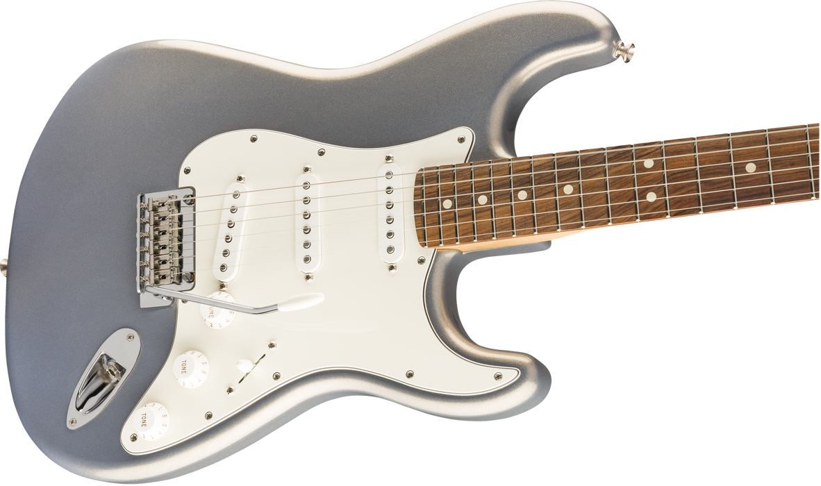 Fender Player Stratocaster®, Pau Ferro Fingerboard, Silver - Guitar Warehouse