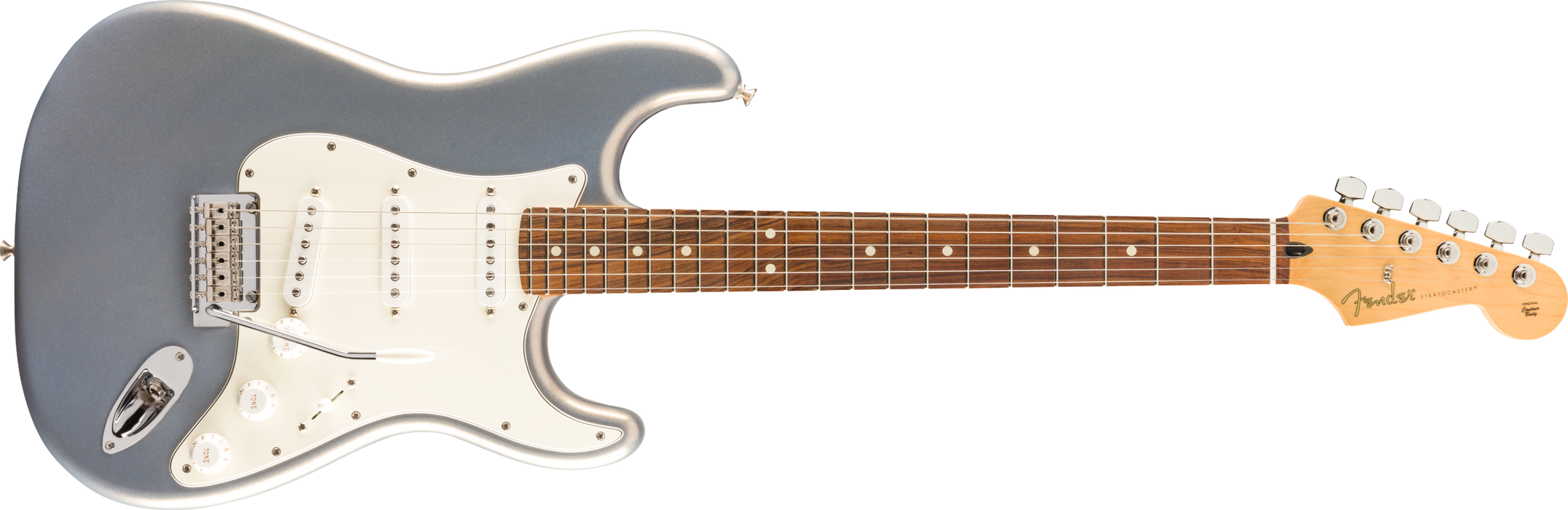 Fender Player Stratocaster®, Pau Ferro Fingerboard, Silver - Guitar Warehouse