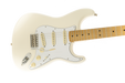 Fender Artist Signature Jimi Hendrix Stratocaster®, Maple Fingerboard, Olympic White - Guitar Warehouse