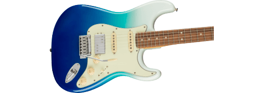 Fender Player Plus Stratocaster® HSS, Pau Ferro Fingerboard, Belair Blue - Guitar Warehouse