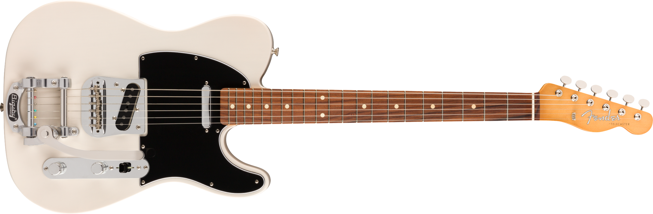 Fender Vintera '60s Telecaster Bigsby - White Blonde - Guitar Warehouse