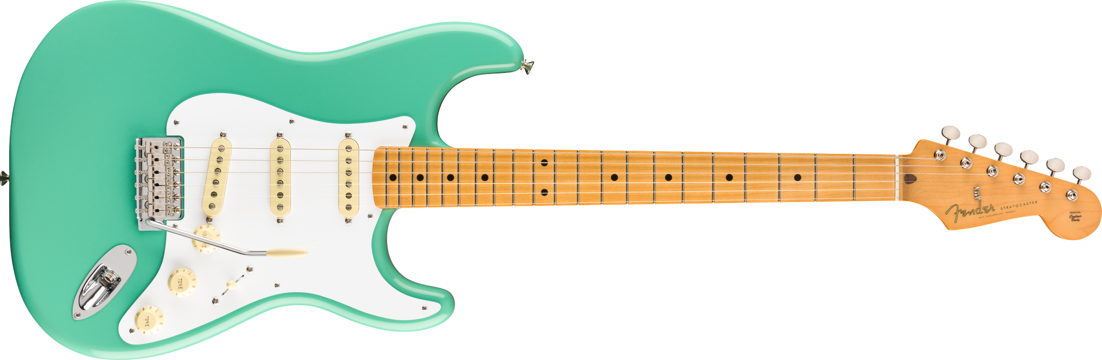 Fender Vintera '50s Stratocaster, Maple Fingerboard, Seafoam Green - Guitar Warehouse