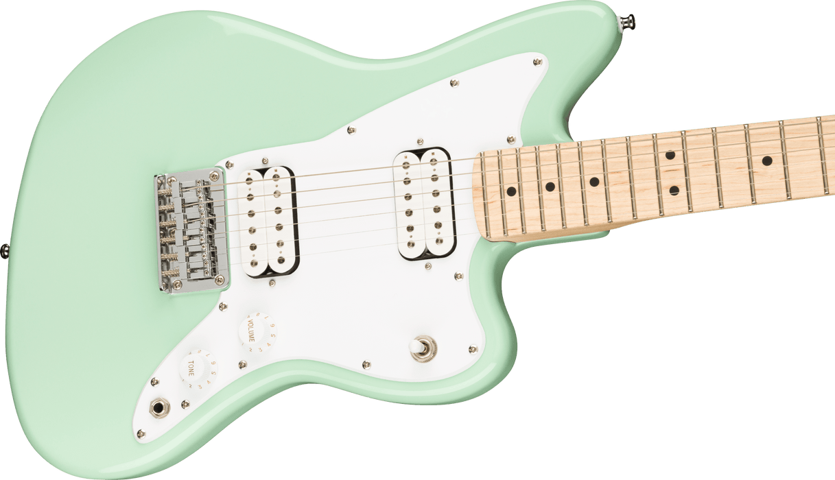 Fender Squier Mini Jazzmaster® HH, Maple Fingerboard, Surf Green - Guitar Warehouse