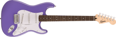 Fender  Squier Sonic™ Stratocaster®, Laurel Fingerboard, White Pickguard, Ultraviolet - Guitar Warehouse