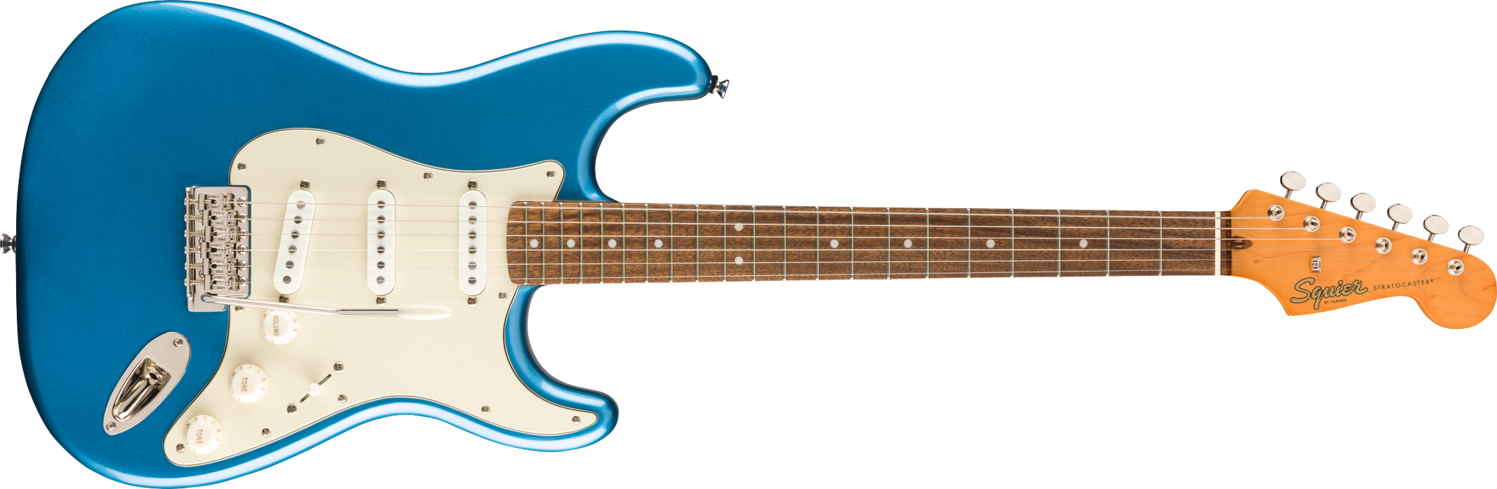 Squier Classic Vibe '60s Stratocaster®, Laurel Fingerboard, Lake Placid Blue - Guitar Warehouse