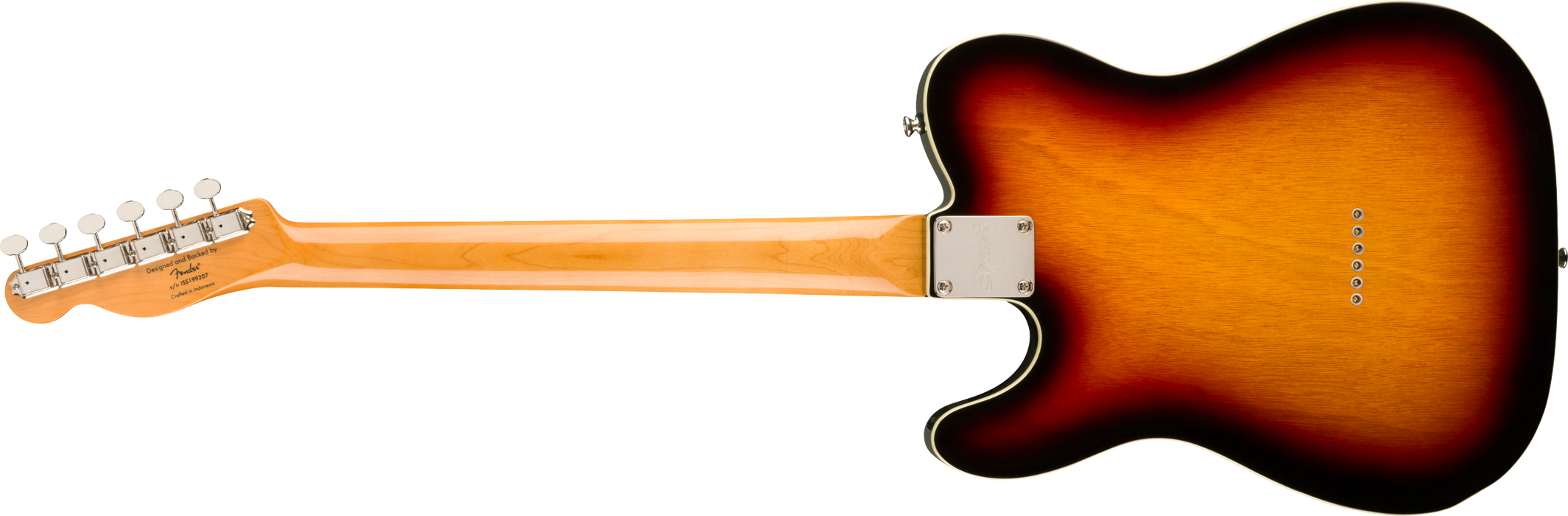 Squier Classic Vibe '60s Custom Telecaster®, Laurel Fingerboard, 3-Colour Sunburst - Guitar Warehouse