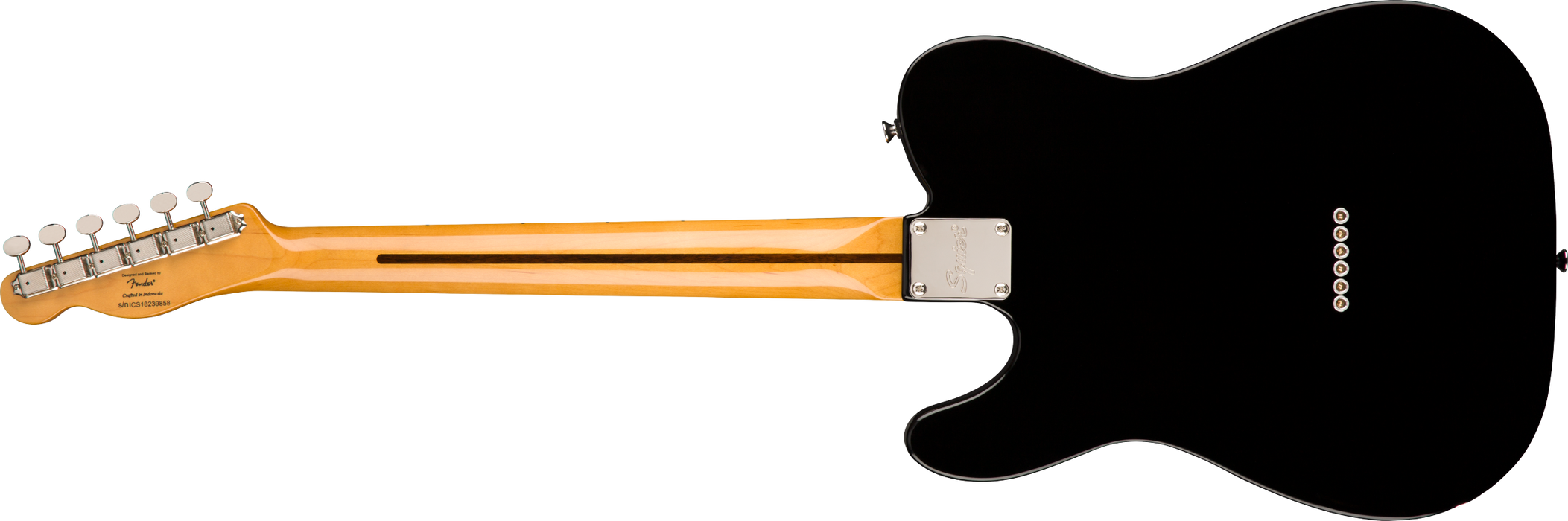 Fender Squier Classic Vibe '70s Telecaster® Custom, Maple Fingerboard, Black - Guitar Warehouse