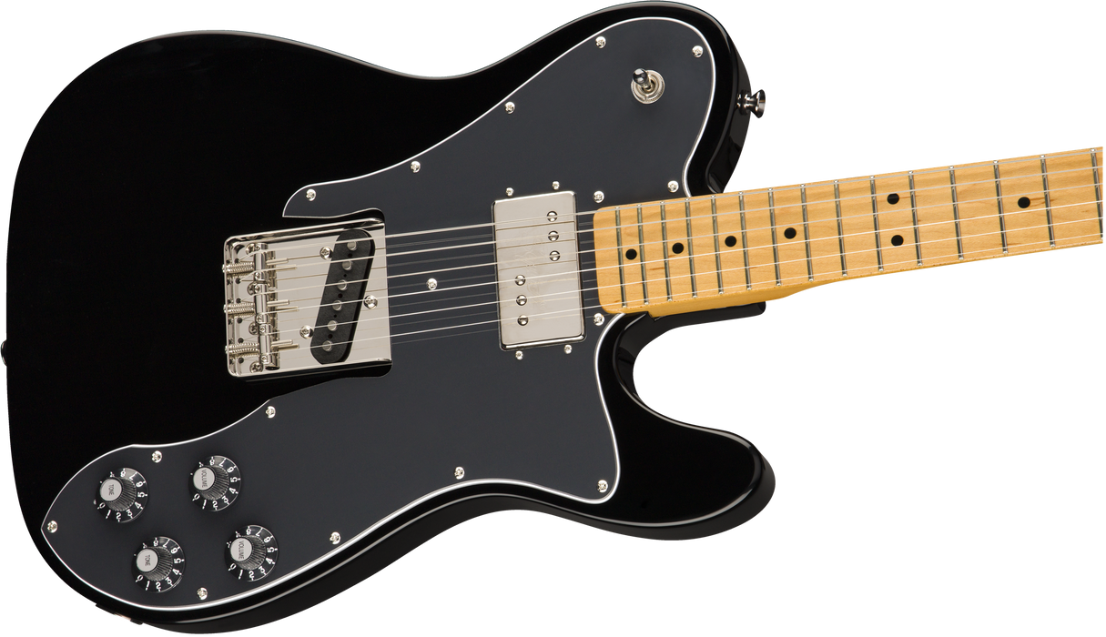 Fender Squier Classic Vibe '70s Telecaster® Custom, Maple Fingerboard, Black - Guitar Warehouse