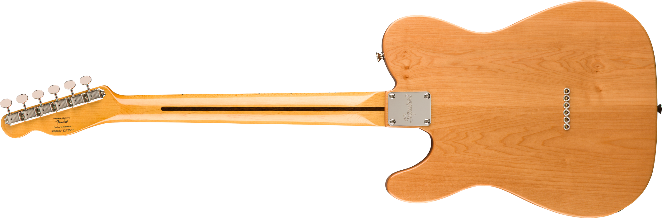 Fender Squier Classic Vibe '70s Telecaster® Thinline, Maple Fingerboard, Natural - Guitar Warehouse