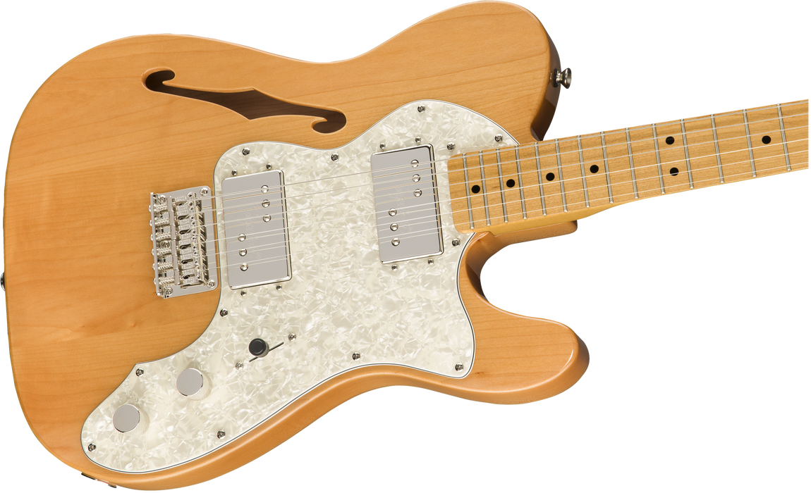 Fender Squier Classic Vibe '70s Telecaster® Thinline, Maple Fingerboard, Natural - Guitar Warehouse