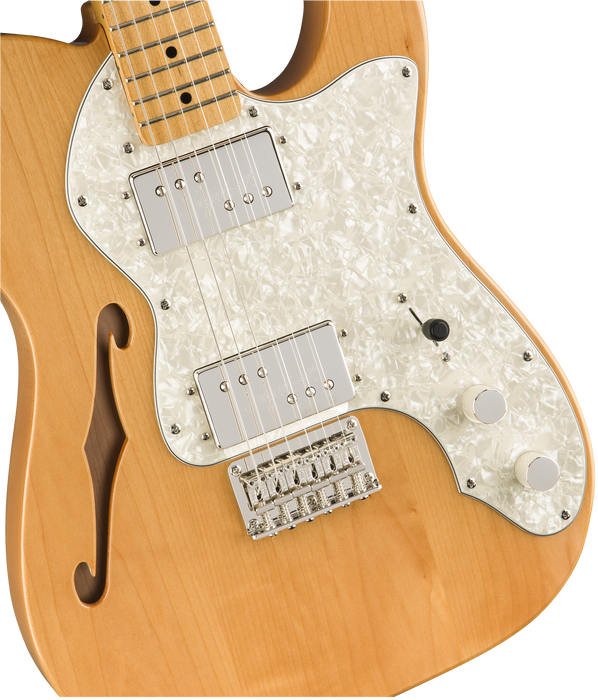 Fender Squier Classic Vibe '70s Telecaster® Thinline, Maple Fingerboard, Natural - Guitar Warehouse