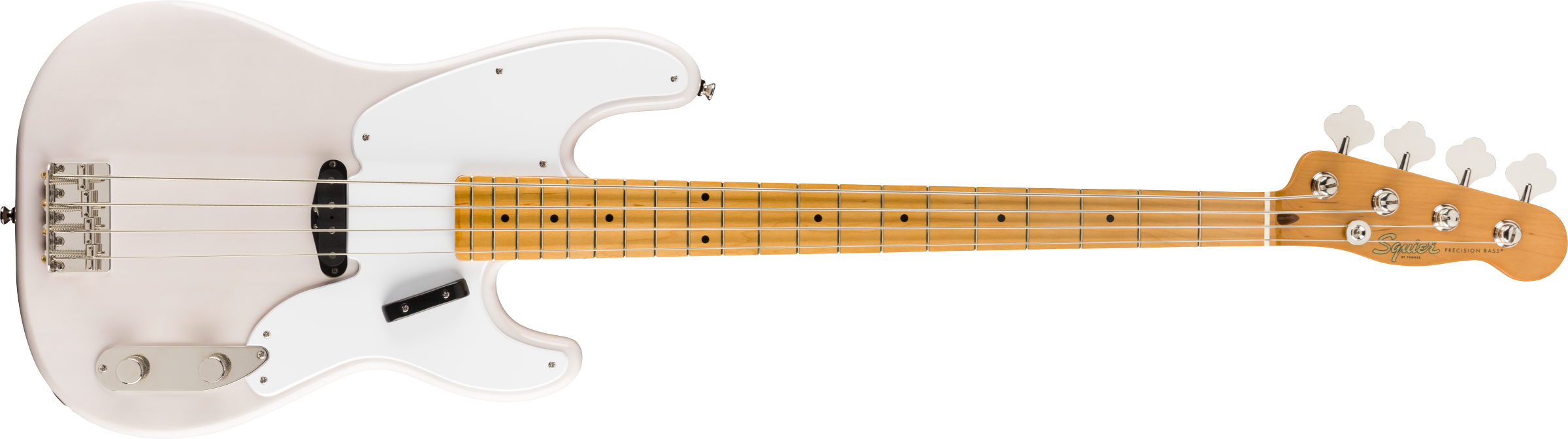 Fender Squier Classic Vibe '50s Precision Bass®, Maple Fingerboard, White Blonde - Guitar Warehouse