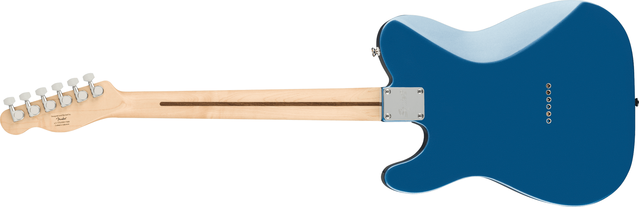 Fender Squier Affinity Series™ Telecaster®, Laurel Fingerboard, White Pickguard, Lake Placid Blue - Guitar Warehouse