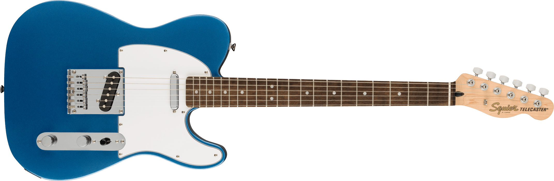 Fender Squier Affinity Series™ Telecaster®, Laurel Fingerboard, White Pickguard, Lake Placid Blue - Guitar Warehouse