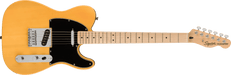 Fender Squier Affinity Series™ Telecaster®, Maple Fingerboard, Black Pickguard, Butterscotch Blonde - Guitar Warehouse