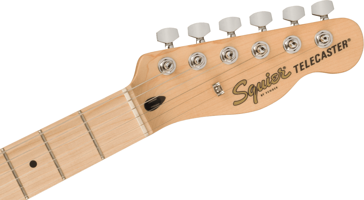 Fender Squier Affinity Series™ Telecaster®, Maple Fingerboard, Black Pickguard, Butterscotch Blonde - Guitar Warehouse